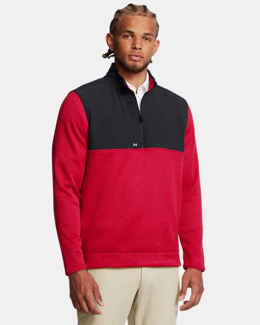 Chandail en molleton à demi-fermeture éclair UA Drive Storm pour hommes Chandail en molleton à demi-fermeture éclair UA Drive Storm pour hommes